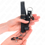 KINK - 4 CLIT CLAMPS ADJUSTABLE 34-48 CM - imagine 3