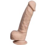 SILEXD - MODEL 1 REAL SKIN REALISTIC PENIS THERMO REACTIVE 17.8 CM FLESH - imagine 3