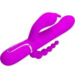 PRETTY LOVE - CAMMY TRIPLE VIBRATOR MULTIFUNCTION 4 IN 1 PINK - imagine 4