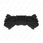 KINK - COTTON ROPE 5 METER BLACK - imagine 2