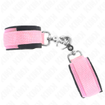 KINK - ADJUSTABLE NEOPRENE WRIST RESTRAINTS PINK ADJUSTABLE 22-34 CM - imagine 2