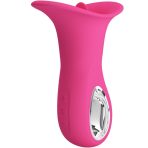 PRETTY LOVE - CLYDE ORAL VIBRATOR VIBRATING TONGUE 12 VIBRATIONS PINK - imagine 3