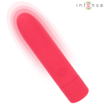 INTENSE - SYMONE USB RECHARGEABLE VIBRATING BULLET 8 VIBRATIONS RED 10 X 2.2 CM - imagine 2
