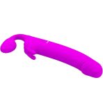 PRETTY LOVE - ZANINI STRAPLESS STRAP-ON 10 VIBRATIONS PURPLE - imagine 3