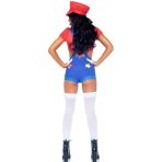 LEG AVENUE - SEXY COSTUME MARIO BROS RED/BLUE S - imagine 3