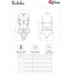 LIVCO CORSETTI FASHION - RUBIKA LC XG079 BODY CON GARGANTILLA NEGRO S - imagine 4