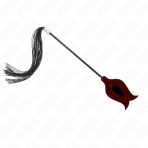 KINK - ROSE SHAPE SILICONE TASSEL WHIP 45 CM - imagine 2