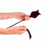 KINK - ROSE SHAPE SILICONE TASSEL WHIP 45 CM - imagine 4