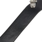 SUBBLIME - 953720 BONDAGE LEATHER STRAP BREAST CLAMPS BLACK ONE SIZE - imagine 5