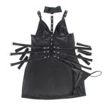 SUBBLIME - 954413 LEATHER BONDAGE BODY BLACK L/XL - imagine 5