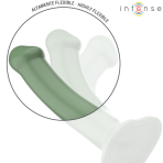 INTENSE - BECCA VIBRATOR WITH SUCTION CUP 10 VIBRATIONS GREEN REMOTE CONTROL - imagine 5