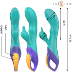 INTENSE - FRED RABBIT VIBRATOR BLUE - imagine 2