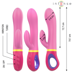 INTENSE - DAPHNE PINK RABBIT VIBRATOR - imagine 2