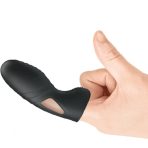 PRETTY LOVE - ALAN SILICONE FINGER VIBRATOR BLACK - imagine 5