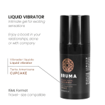 BRUMA - LIQUID VIBRATOR ULTRA SLIDING CUPCAKE 15 ML - imagine 3
