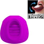 PRETTY LOVE - ESTELLE TONGUE CLITORIS STIMULATOR 12 VIBRATIONS PURPLE - imagine 2