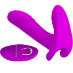 PRETTY LOVE - MASSAGER  VIBRATOR 12 VIBRATIONS REMOTE CONTROL PURPLE - imagine 2