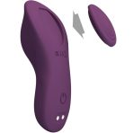 PRETTY LOVE - MANE LAY ON CLITORIS MASSAGER 10 VIBRATIONS REMOTE CONTROL PURPLE - imagine 3