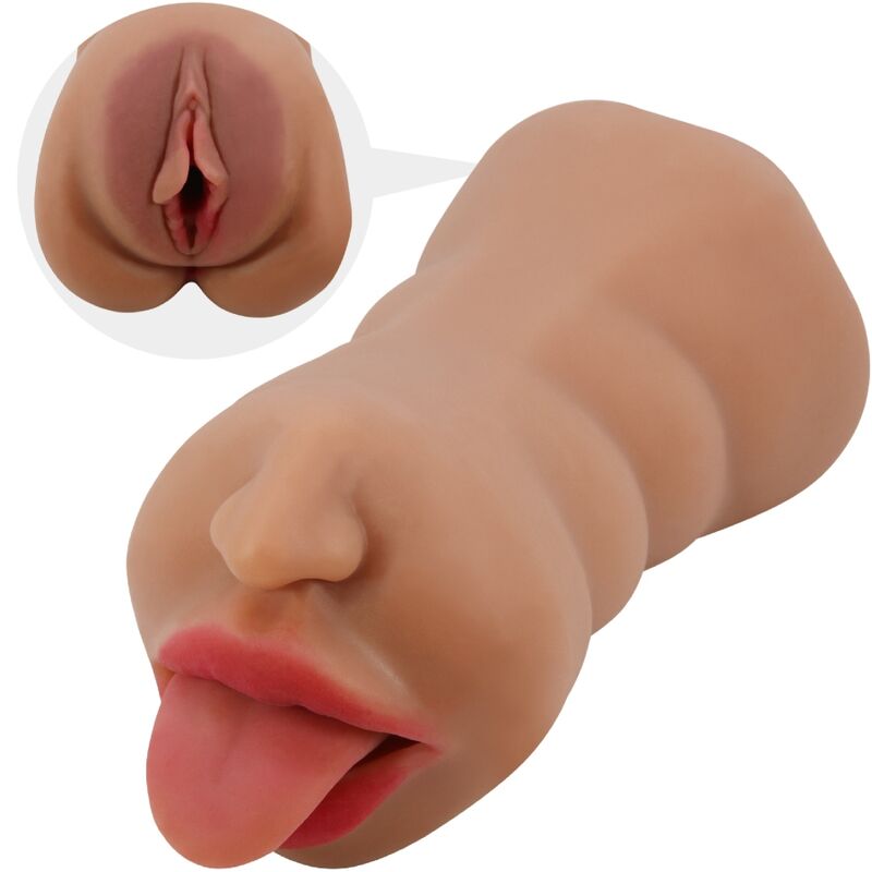 img_197815_b573ac2ca4fcbf6486b71a2a08bbafe2_1.jpg CRAZY BULL - SARAH DOUBLE MASTURBATOR MOUTH VAGINA FLESH - imagine 1