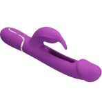 PRETTY LOVE - KAMPAS 3 IN 1 MULTIFUNCTION RABBIT VIBRATOR  PURPLE - imagine 4