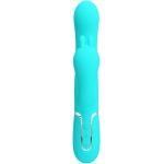 PRETTY LOVE - CAMMY 4 IN 1 MULTIFUNCTION TRIPPLE RABBIT VIBRATOR  BLUE - imagine 2
