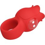 PRETTY LOVE - JAE ROSE SHAPED FINGER VIBRATOR 10 VIBRATIONS RED - imagine 5