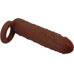 PRETTY LOVE - KAILE PENIS SLEEVE WITH 2.5 CM EXTENSION MULATTO - imagine 4