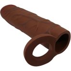PRETTY LOVE - KAILE PENIS SLEEVE WITH 2.5 CM EXTENSION MULATTO - imagine 3
