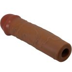 PRETTY LOVE - NILE PENIS SLEEVE WITH 2.5 CM EXTENSION MULATTO - imagine 2