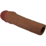 PRETTY LOVE - CHANE PENIS SLEEVE WITH 5 CM EXTENSION MULATTO - imagine 4
