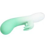 PRETTY LOVE - CERBERUS RABBIT VIBRATOR 3O VIBRATIONS GREEN - imagine 5