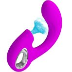 PRETTY LOVE - SIBEL SIBEL G-SPOT VIBRATOR + CLITORIS STIMULATOR 10 VIBRATIONS PURPLE - imagine 2