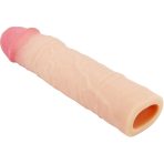 PRETTY LOVE - CHELSEA PENIS SLEEVE WITH 7.6 CM EXTENSION FLESH - imagine 3