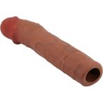 PRETTY LOVE - CHELSEA PENIS SLEEVE WITH 7.6 CM EXTENSION MULATTO - imagine 3