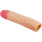 PRETTY LOVE - DEREK PENIS SLEEVE WITH 7.6 CM EXTENSION FLESH - imagine 3