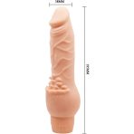 BAILE - BARBARA REALISTIC VIBRATOR 19.5 CM FLESH - imagine 5