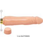 BAILE - DWARF REALISTIC VIBRATOR 21 CM FLESH - imagine 3
