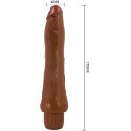 BAILE - DRYAD REALISTIC VIBRATOR 25 CM MULATTO - imagine 4