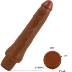 BAILE - DRYAD REALISTIC VIBRATOR 25 CM MULATTO - imagine 5