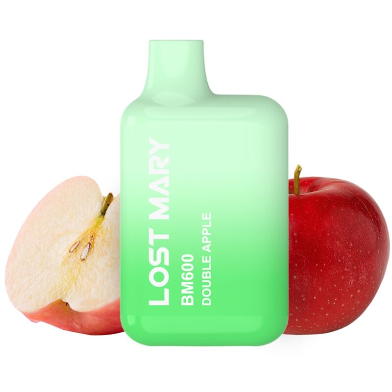 LOST MARY - BM600 NICOTINE VAPER 2% DISPOSABLE DOUBLE APPLE