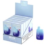 LOST MARY - BM600 NICOTINE VAPER 2% DISPOSABLE BLUE RAZZ ICE - imagine 2