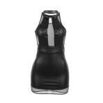 SUBBLIME - 955489 HALTER NECK DRESS WITH TRANSPARENCIES BLACK L/XL - imagine 4