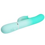 PRETTY LOVE - GIGI MULTIFUNCTION RABBIT VIBRATOR AQUA GREEN - imagine 4