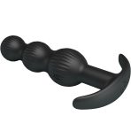 PRETTY LOVE - SIDNEY ANAL VIBRATOR 10 VIBRATIONS BLACK - imagine 5