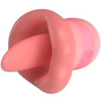 PRETTY LOVE - KYLEE TONGUE CLITORIS STIMULATOR 10 VIBRATIONS NUDE PINK - imagine 5