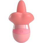 PRETTY LOVE - KYLEE TONGUE CLITORIS STIMULATOR 10 VIBRATIONS NUDE PINK - imagine 2