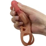 PRETTY LOVE - PRESTON VIBRATING PENIS SLEEVE 18 CM - imagine 5
