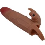 PRETTY LOVE - OSMAR PENIS SLEEVE + VIBRATING CLITORIS STIMULATOR - imagine 3