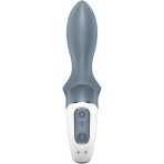 SATISFYER - AIR PUMP BOOTY 1 ANAL INFLATABLE VIBRATOR GREY - imagine 2