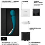 LELO - SMART MEDIUM WAND 2 OCEAN BLUE MASSAGER - imagine 4